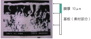 GLC 膜厚10μm 基板素材部分